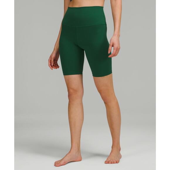 Lululemon Align High-Rise Short 8" Everglade Green - 6 - Picture 1 of 4